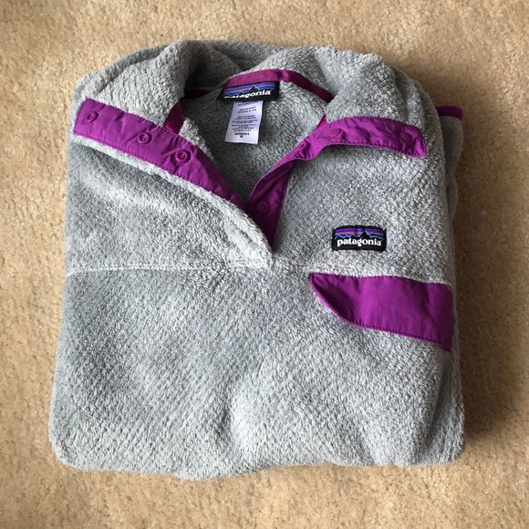 Women's Fleece PATAGONIA Pullover - Picture 1 of 5